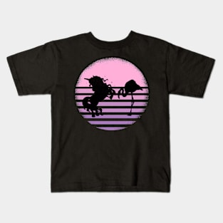 Unicorn and Flamingo Kids T-Shirt